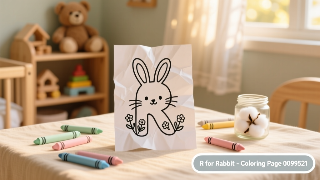 Letter R Coloring Pages: Developmental Benefits, Practical Tips, and Evidence-Based Recommendations for Early Learners
