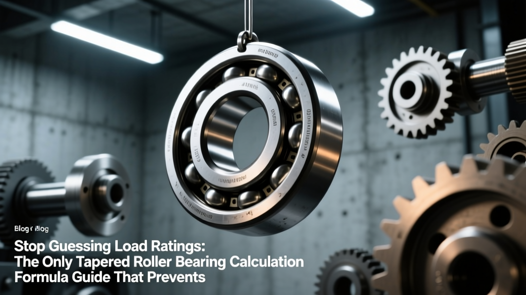 Tapered Roller Bearing Calculations: ISO 281 Guide