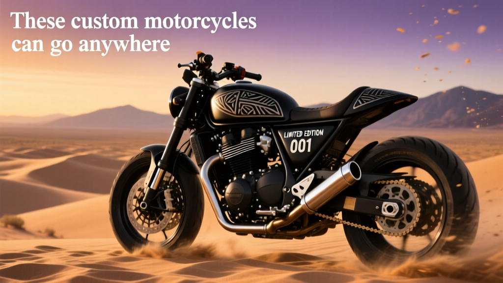 These Custom Motorcycles Can Go Anywhere: Real-World Off-Road Capability Tested Across Deserts, Mountains, and Mud