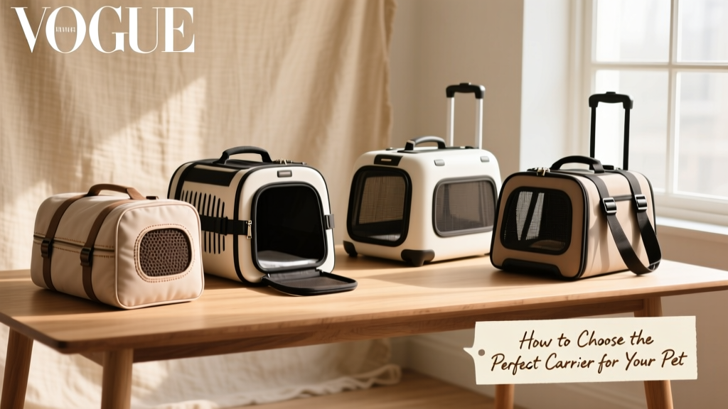 Pet Carriers: How to Choose the Perfect Carrier for Your Pet
