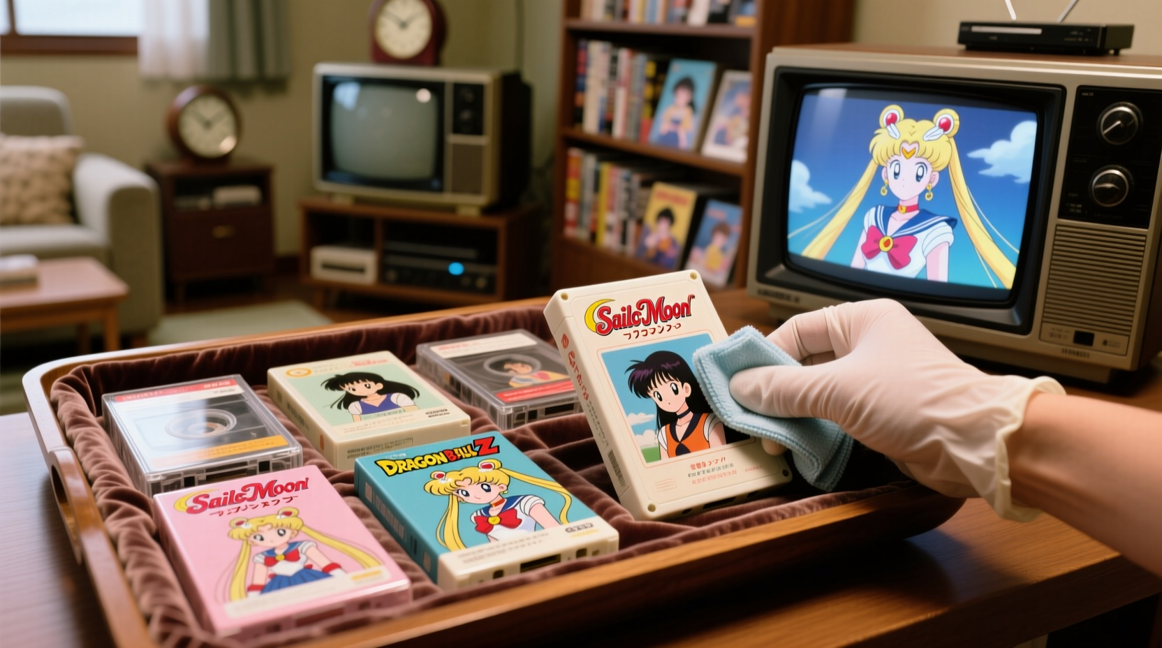 eco friendly cleaning tips for vintage anime cassettes