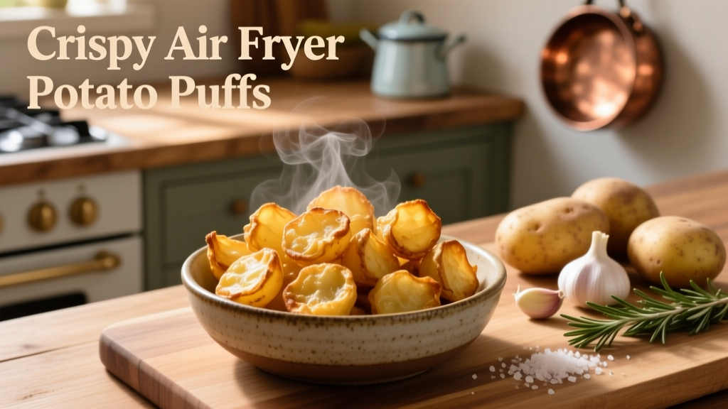 Air Fryer Potato Puffs: Crispy, Golden & Oil-Light