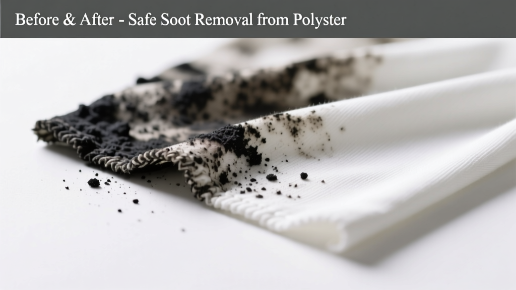 How to Remove Soot from Polyester Fabric Safely