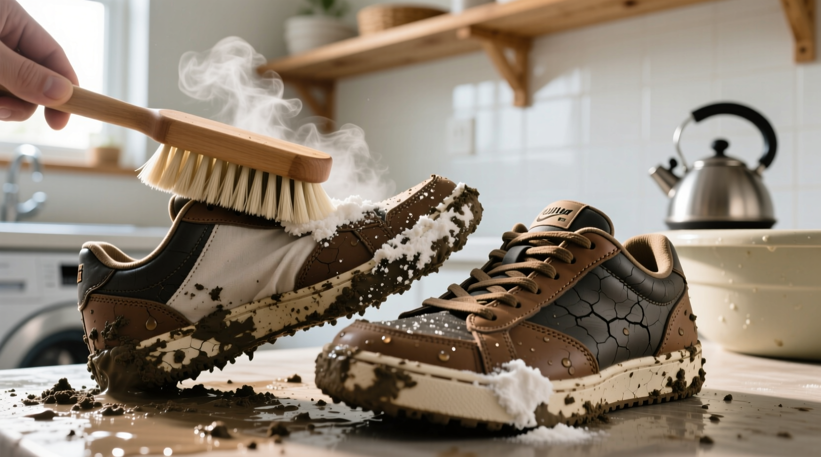 the best ways to salvage your muddy sneakers