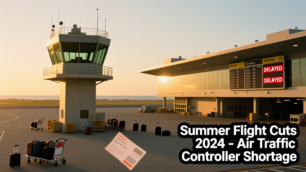 Air Traffic Controller Shortage Forces Major Airlines to Slash Summer Flights in 2024