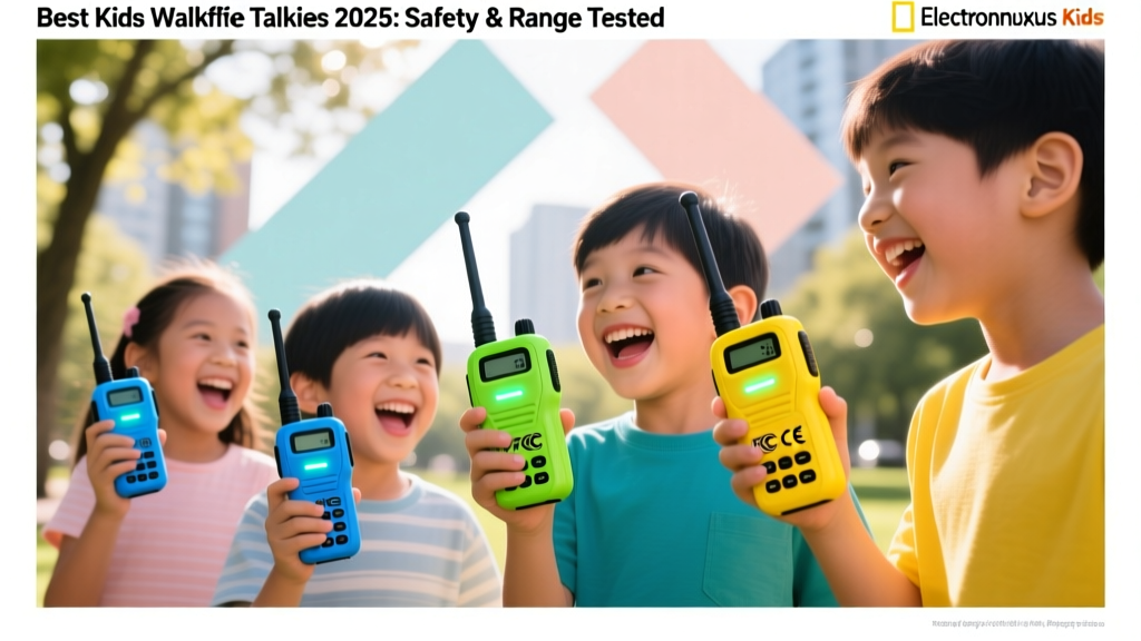 Best Kids Walkie Talkies 2025: Safety & Range Tested