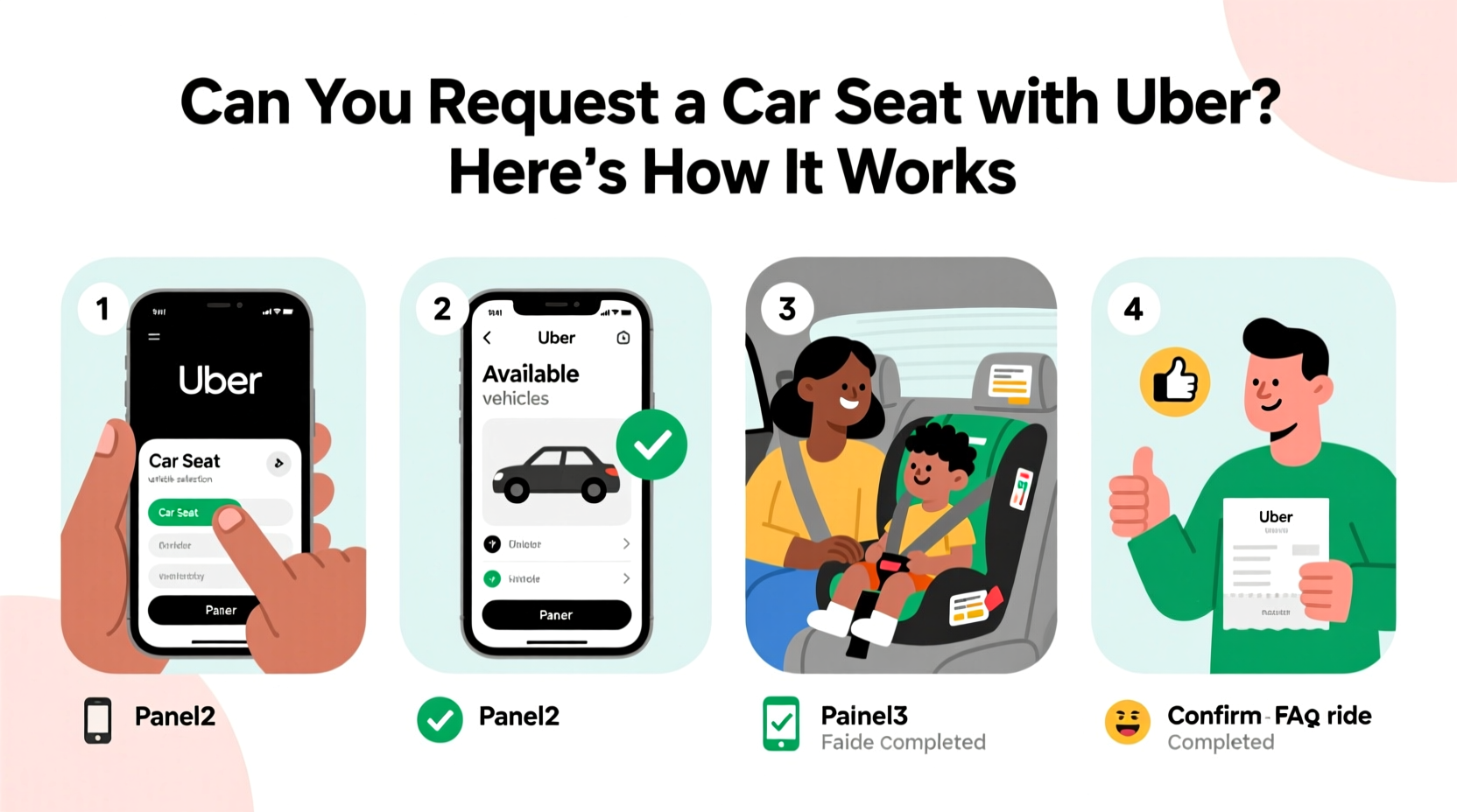 can i request car seat with uber