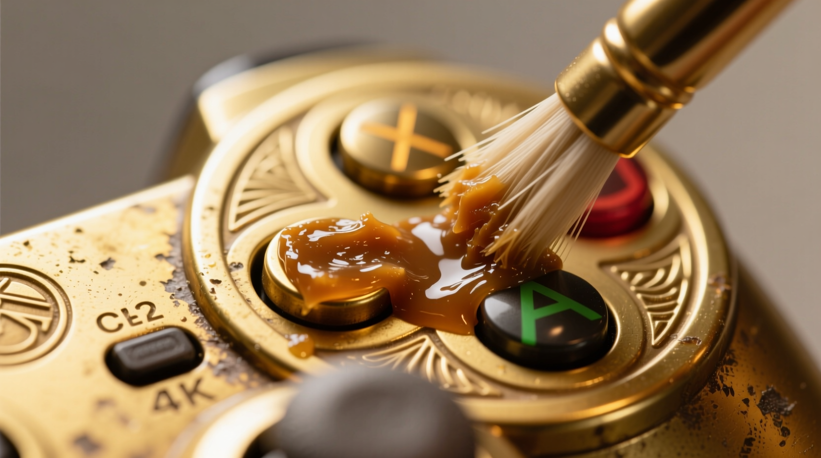 eco friendly cleaning tips for brass controller buttons