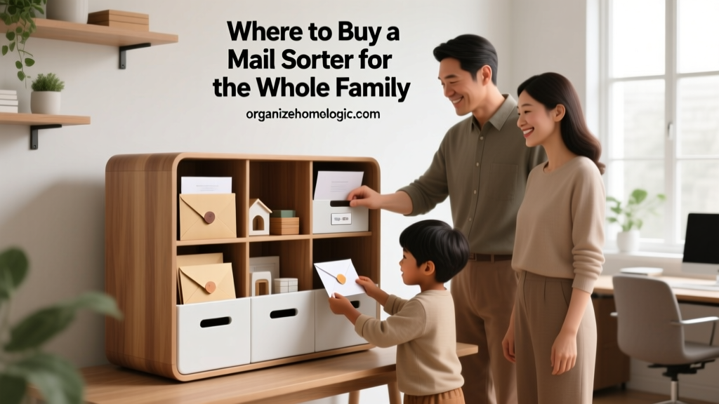 Where to Buy a Mail Sorter for the Whole Family