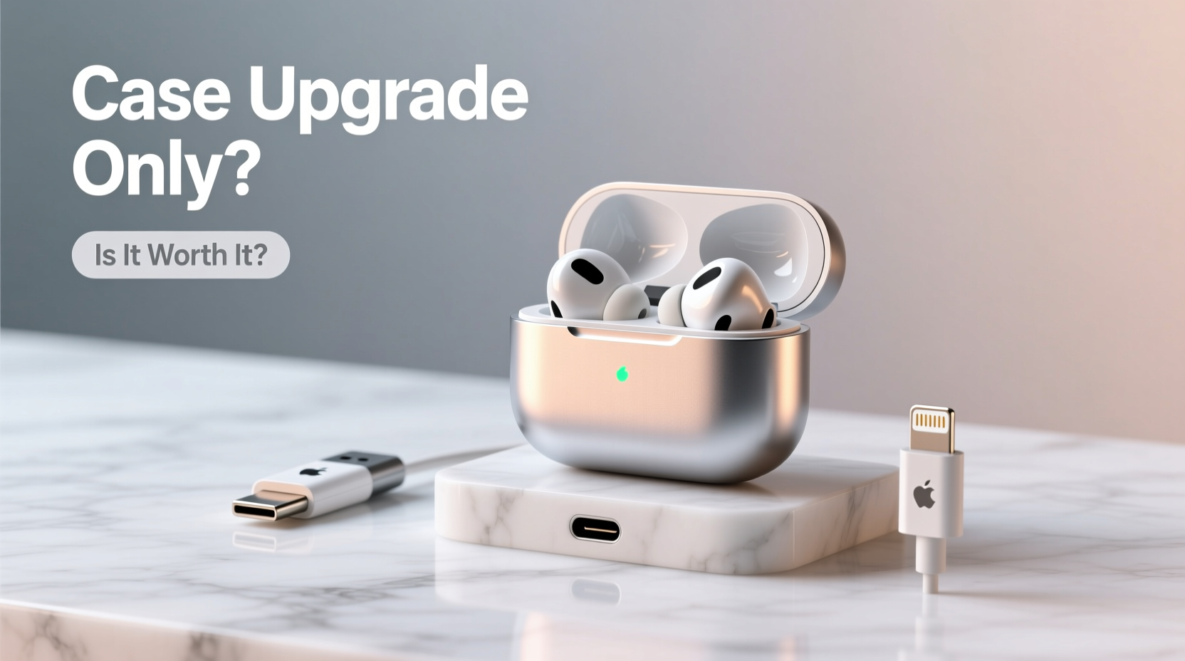 airpods pro 2 usb c vs lightning is it worth rebuying for the case alone