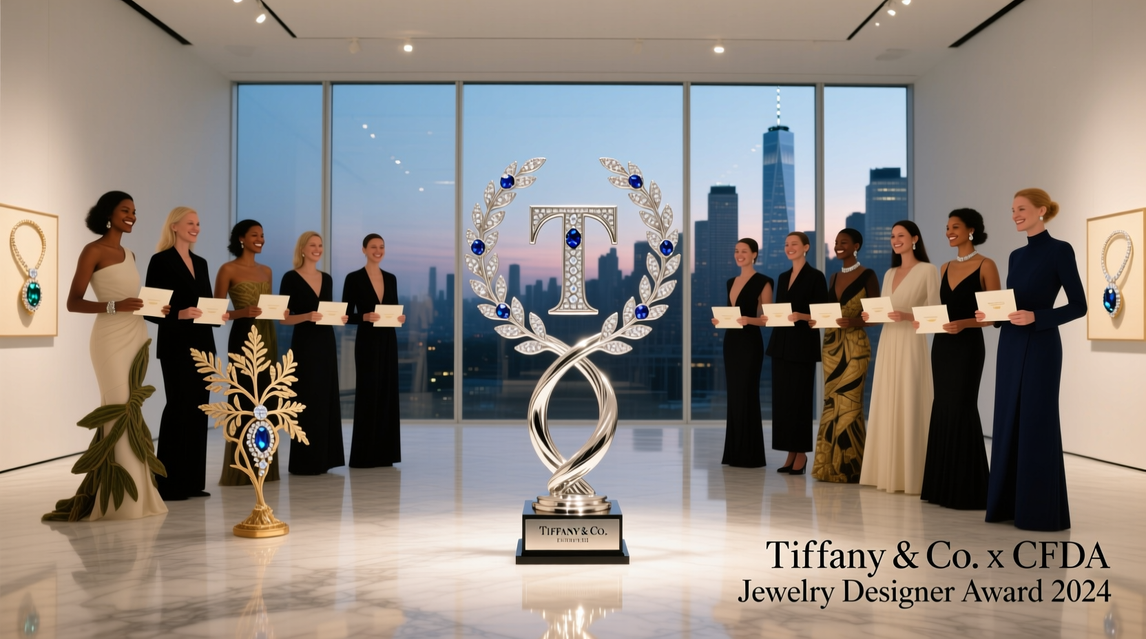 tiffany co and the council of fashion designers of america launch first ever tiffany co x cfda jewelry designer award
