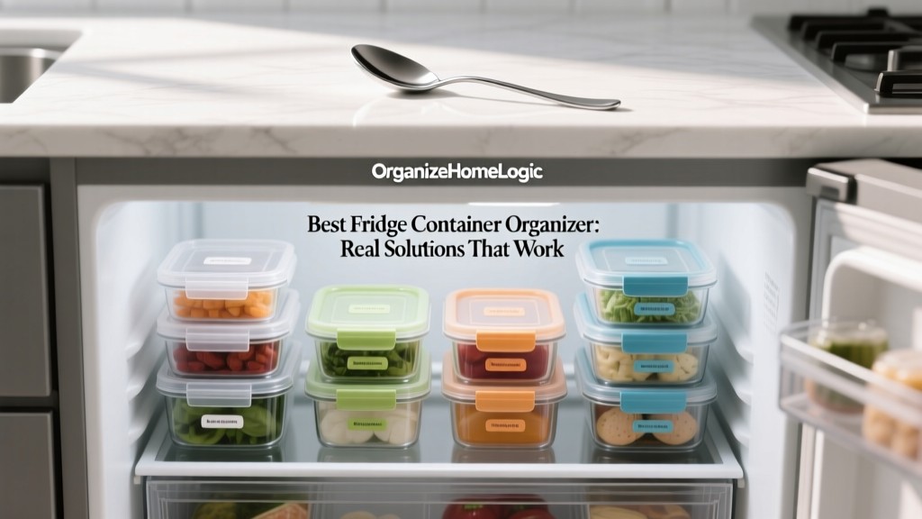 Best Fridge Container Organizer: Real Solutions That Work