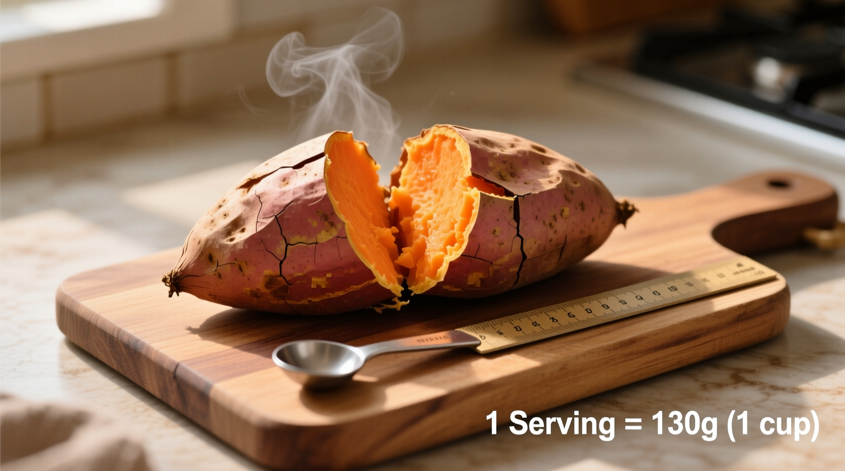 Sweet Potato Serving Size: Exact Measurements & Nutrition