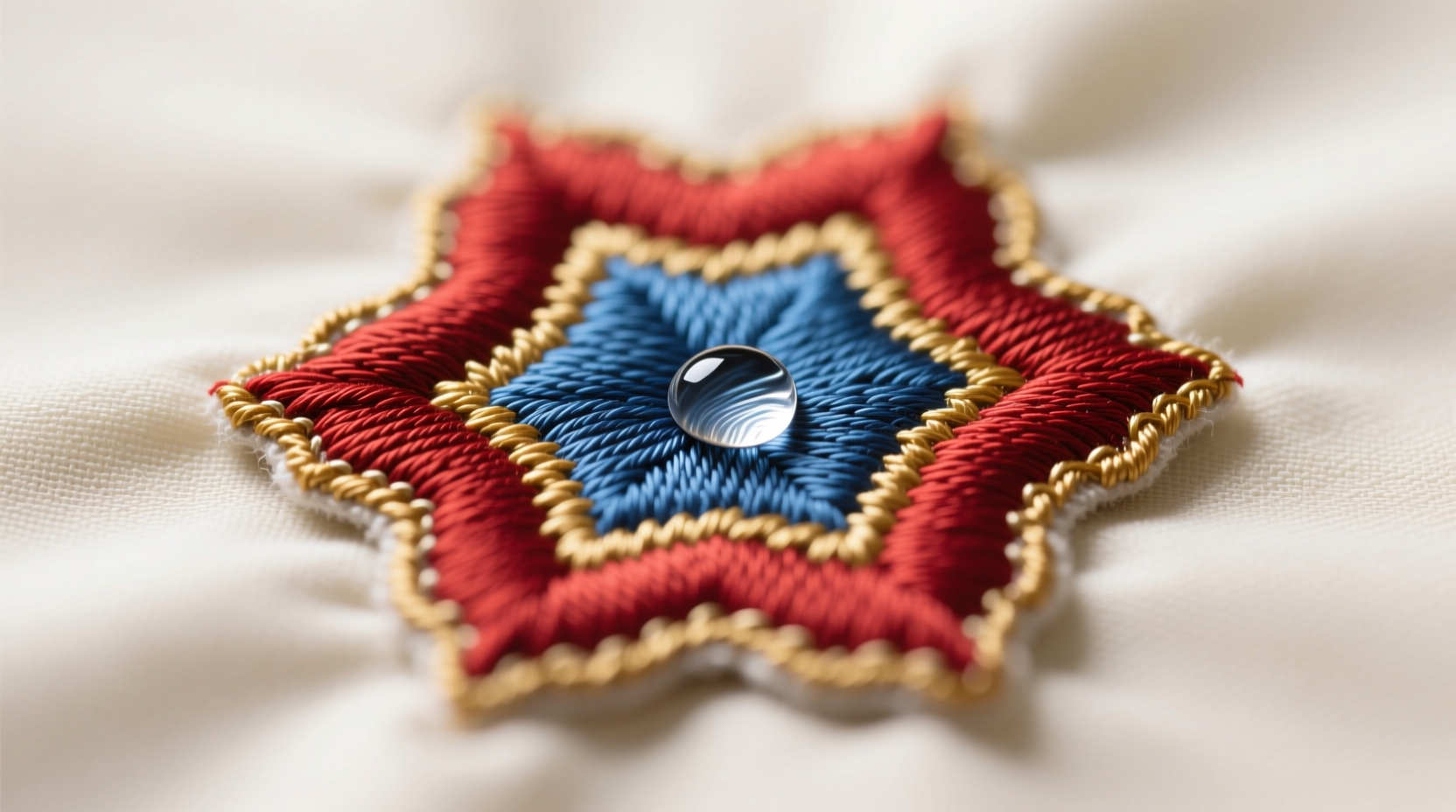 how to clean embroidered patches before sewing