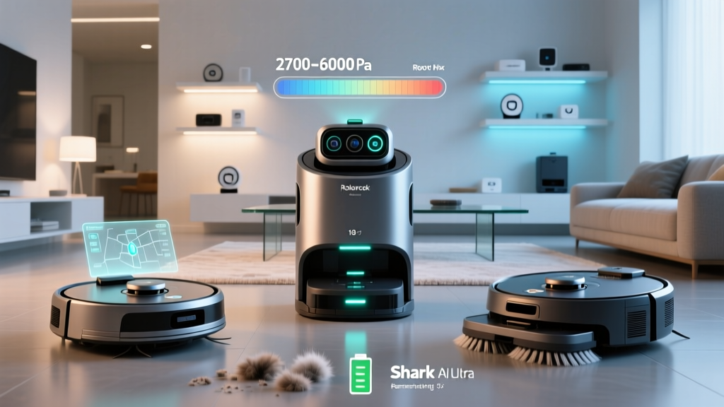 Roborock vs Roomba vs Shark Robot Vacuums: Cleaning Power, Smart Features & Value Compared
