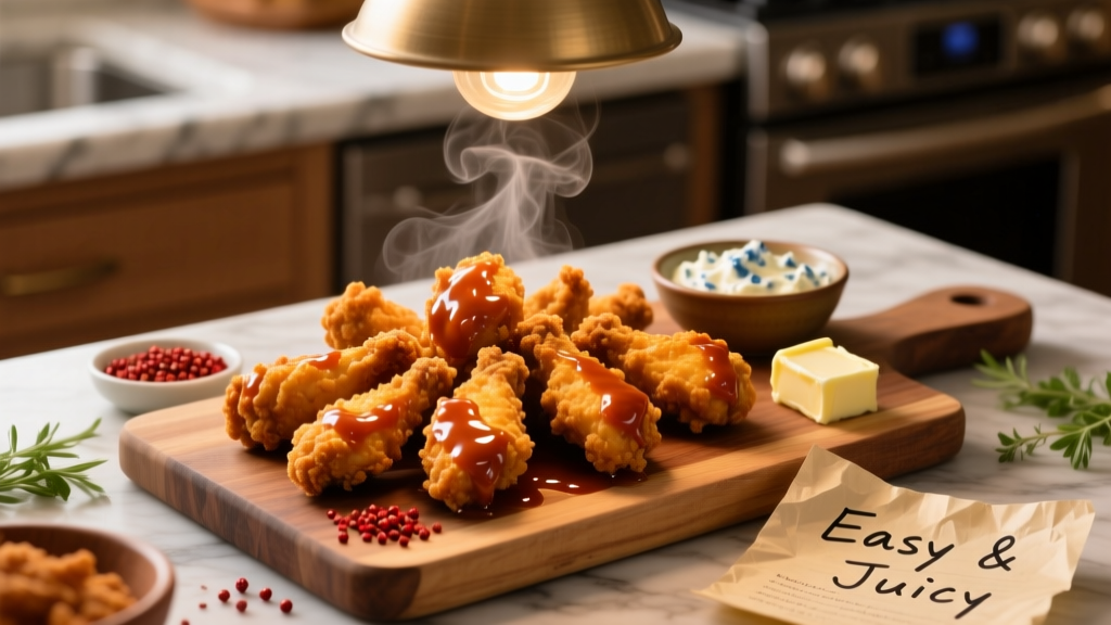 Crispy Air Fryer Buffalo Tenders – Easy & Juicy!