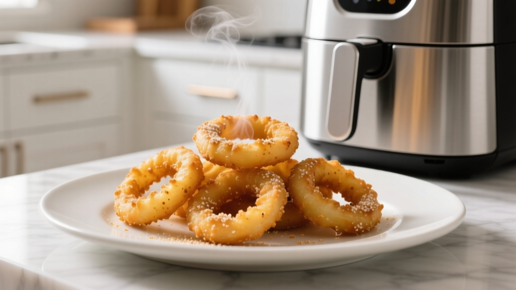 Perfect Air Fryer Onion Rings (Crispy & Low-Oil!)