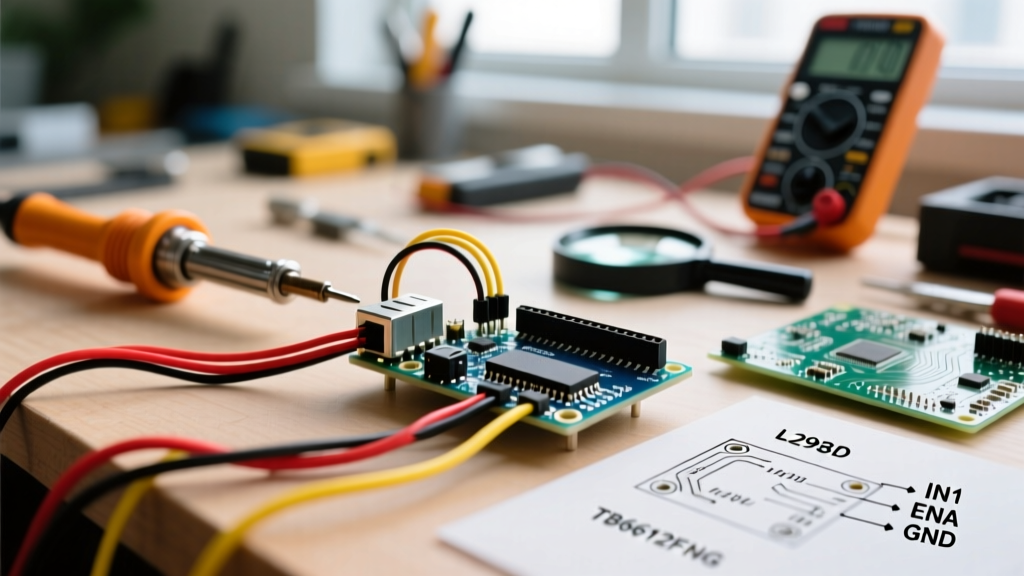 Wiring a Motor Driver Module to Arduino: Beginner's Guide