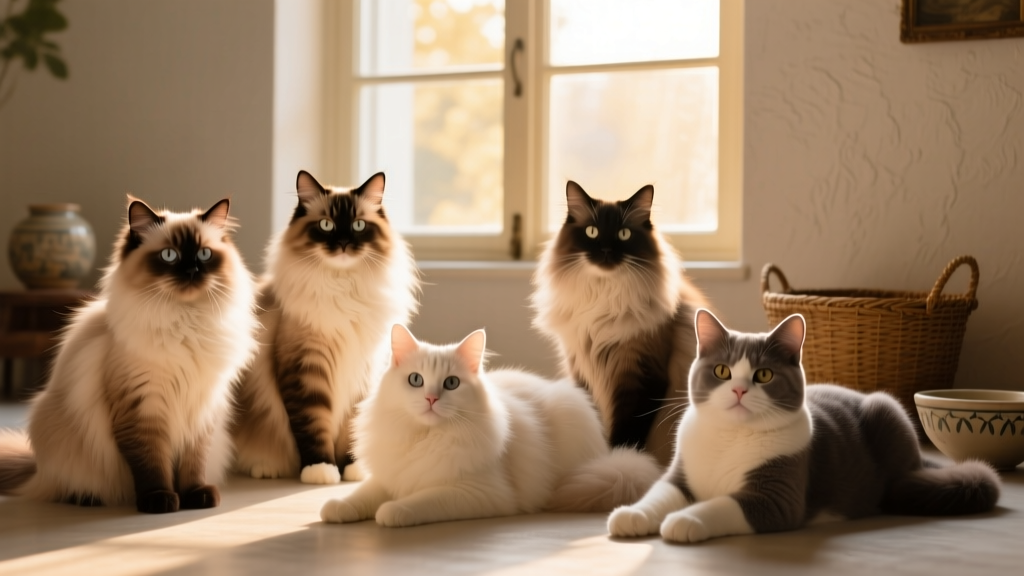 5 Fluffy Cat Breeds