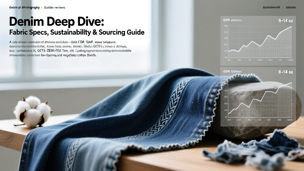 Denim Deep Dive: Fabric Specs, Sustainability & Sourcing Guide