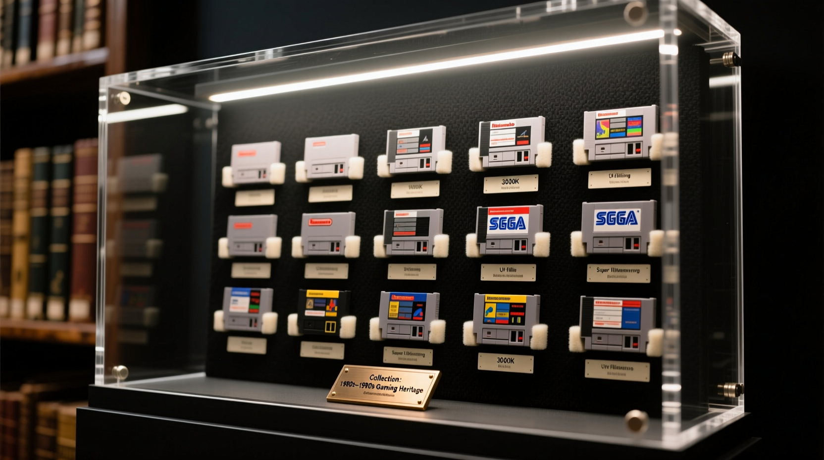 closet organization tips for retro game collectors