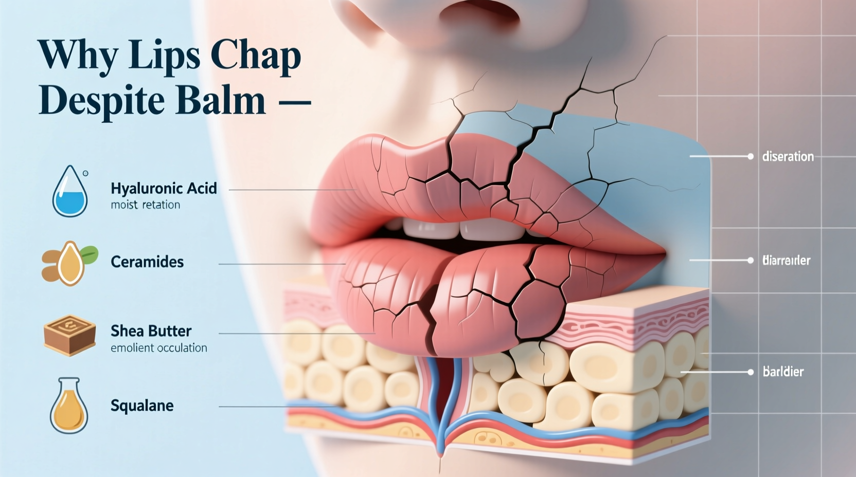 why do my lips chap even with balm and what ingredients actually work