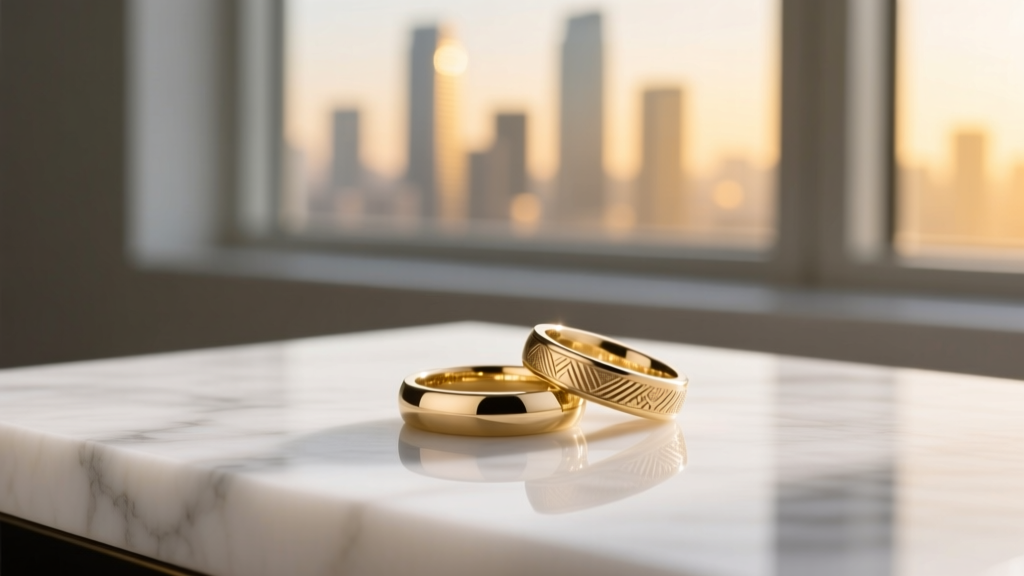 How to Wear Anniversary Band with Wedding Set