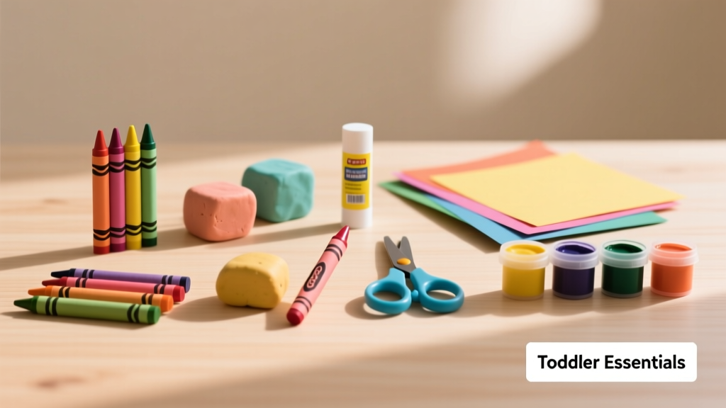 Arts & Crafts Essentials for Toddlers Ages 1-3