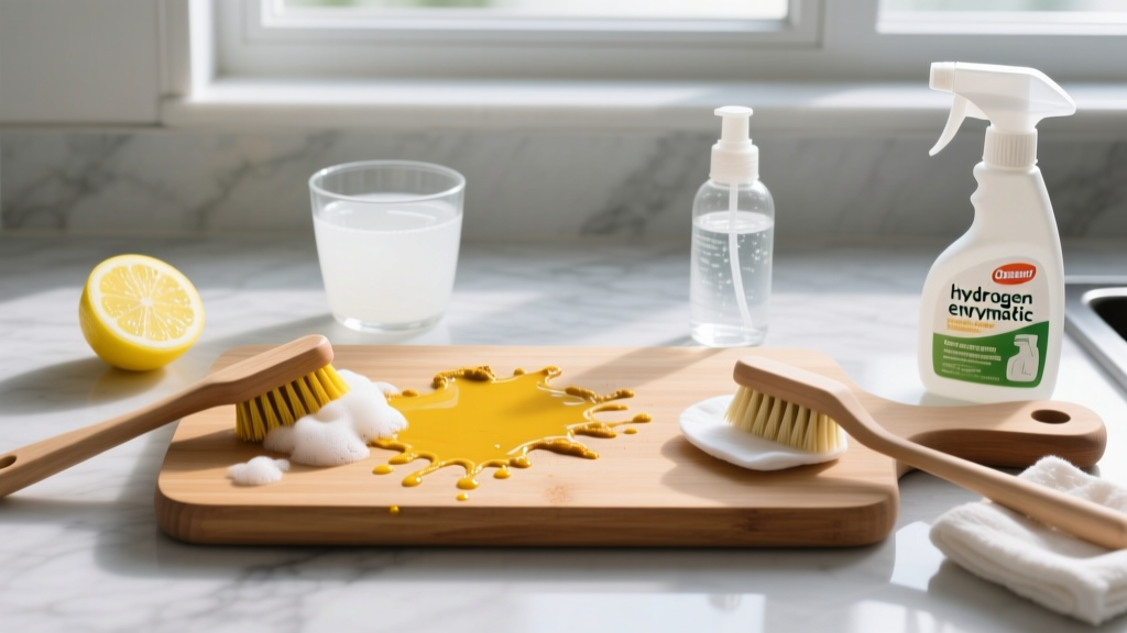 Tested: How to Get Curry Out of Cutting Boards Fast