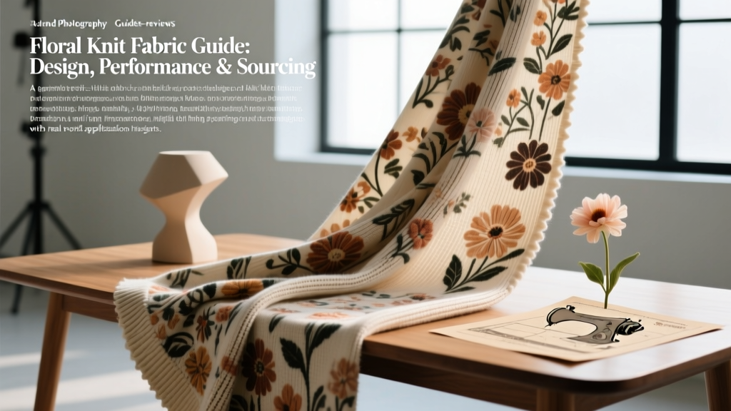 Floral Knit Fabric Guide: Design, Performance & Sourcing