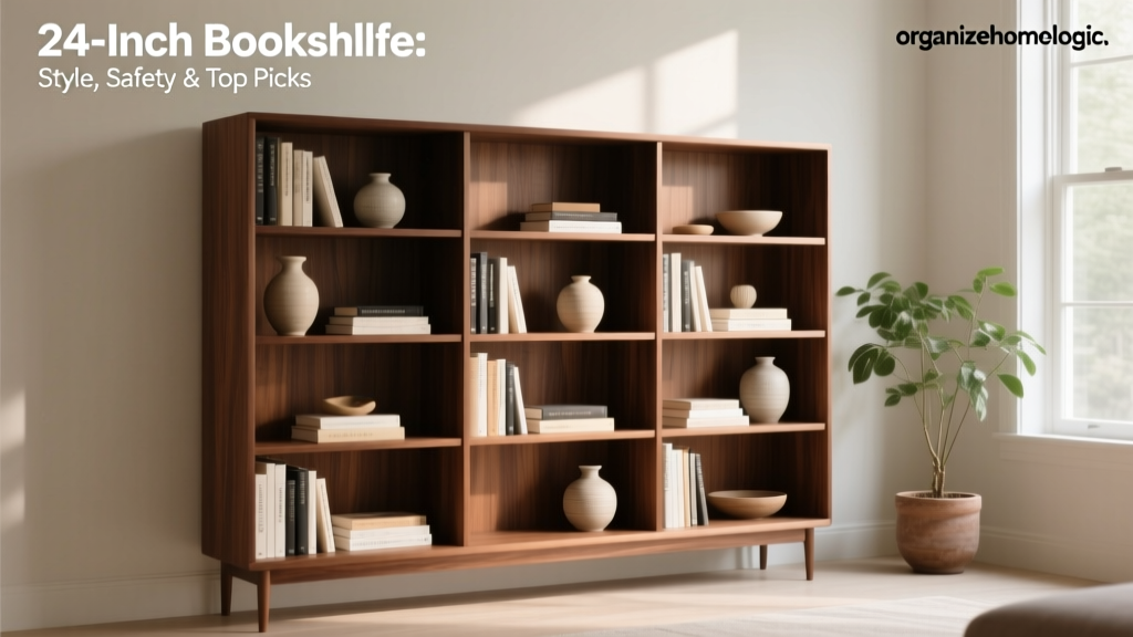 24-Inch Bookshelf: Style, Safety & Top Picks