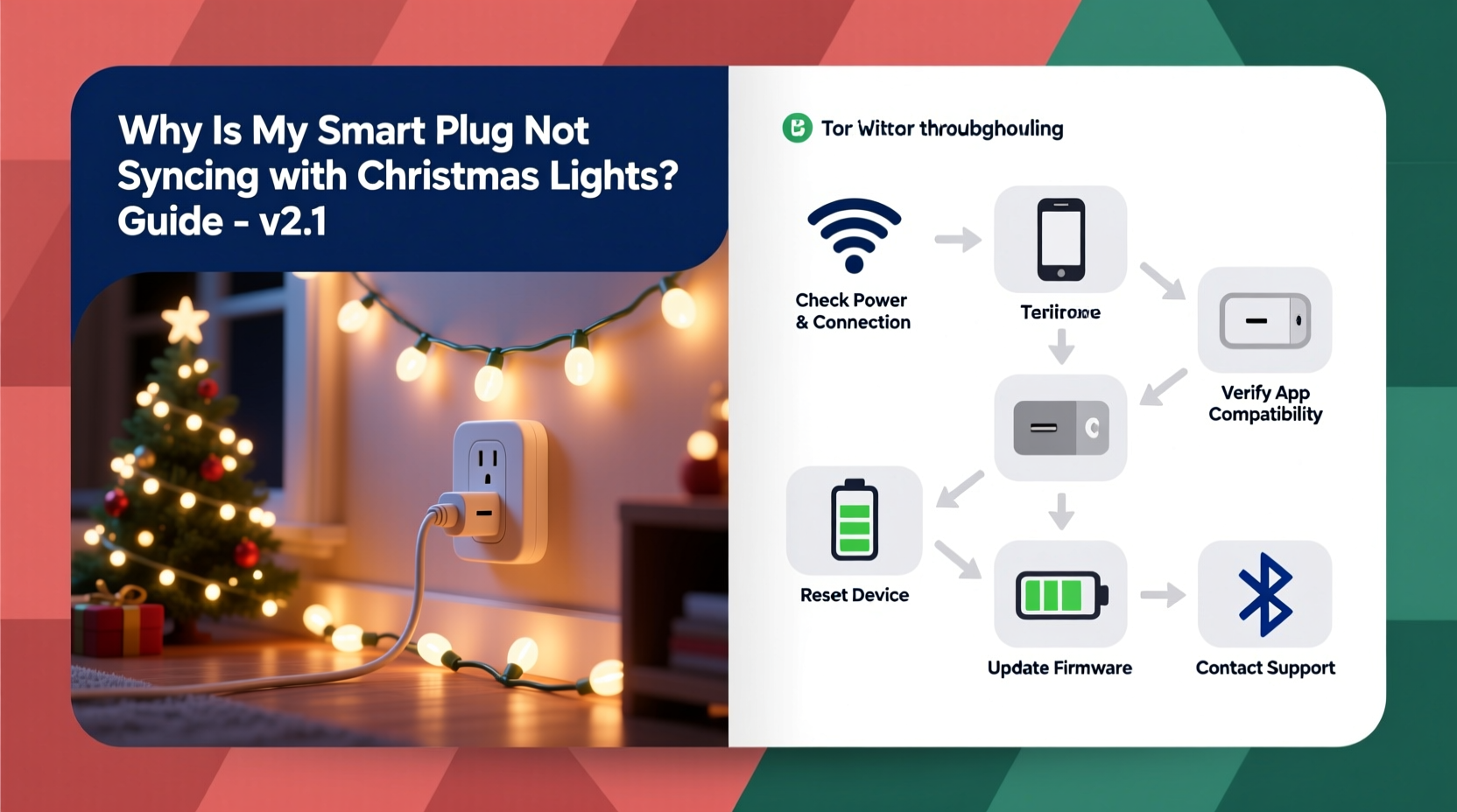 why is my smart plug not syncing with christmas lights compatibility guide