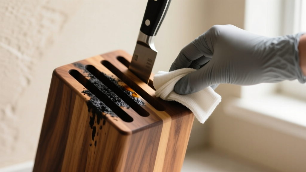 Tested & Easy: How to Get Soot Out of Knife Block Fast