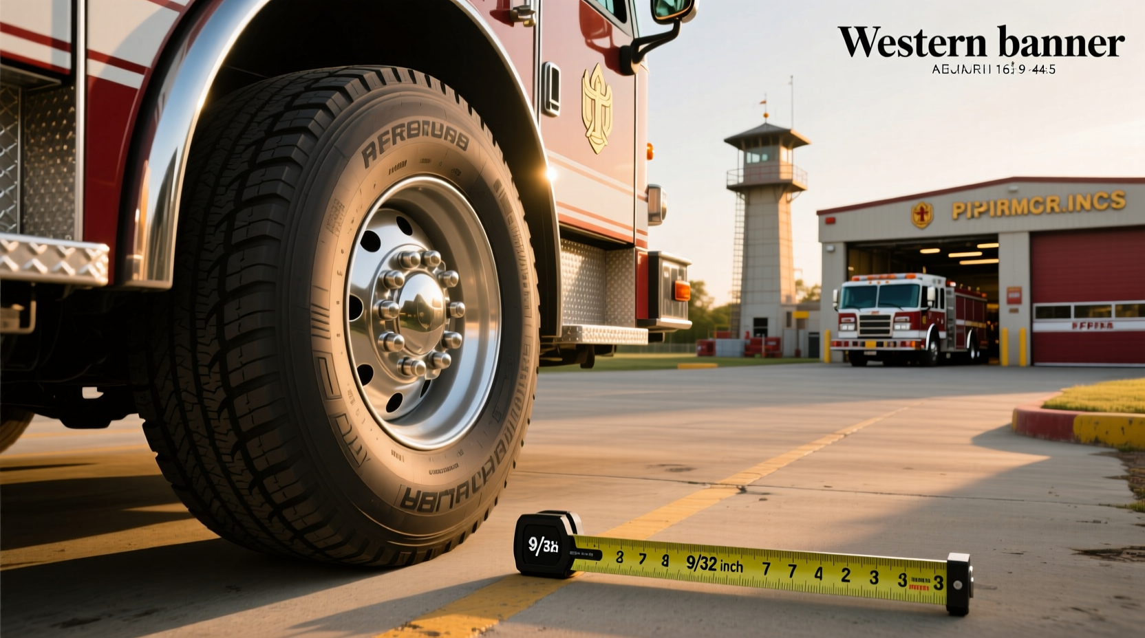 How to Choose Tyres for Fire Trucks: Steer Tire Tread Depth Guide