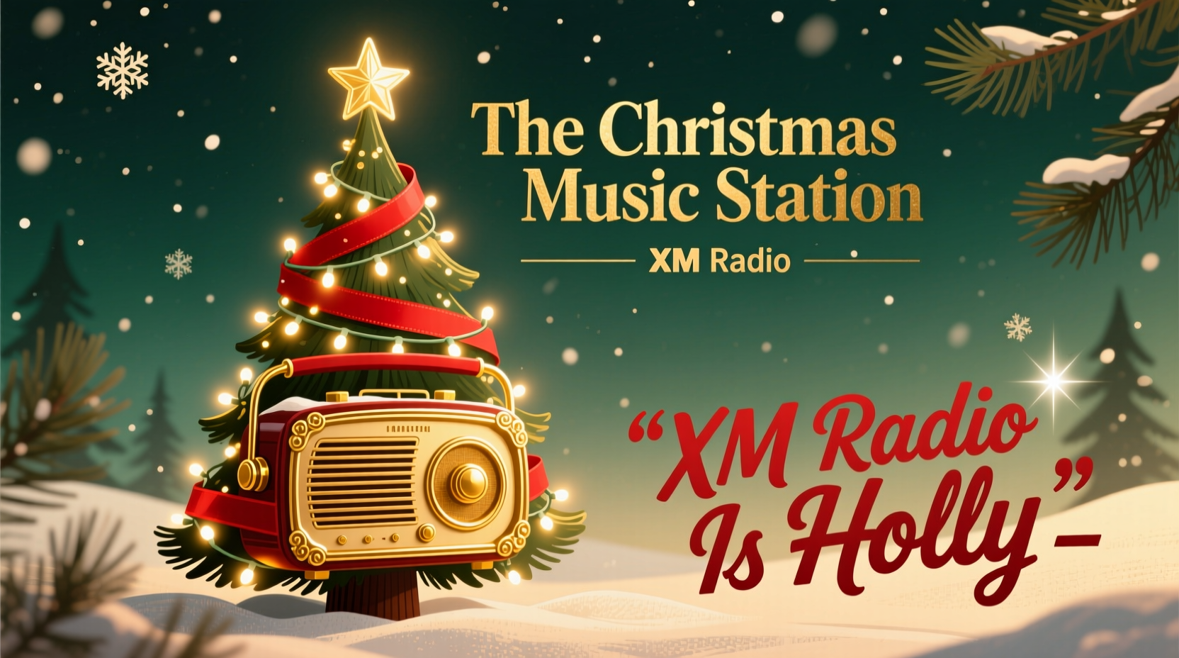 what is the christmas music station on xm radio