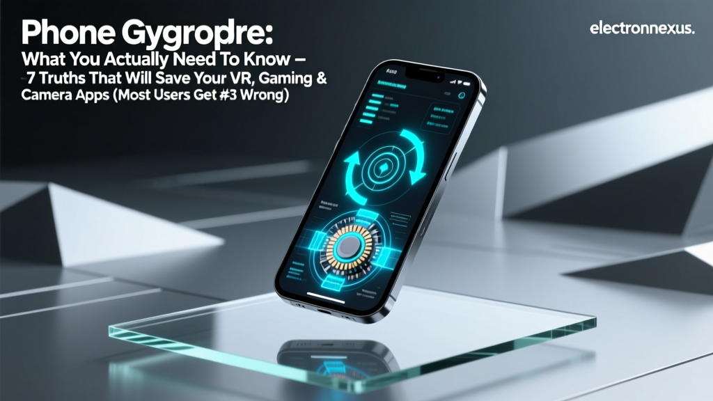 Phone Gyroscope What You Actually Need To Know: 7 Truths That Will Save Your VR, Gaming & Camera Apps (Most Users Get #3 Wrong)