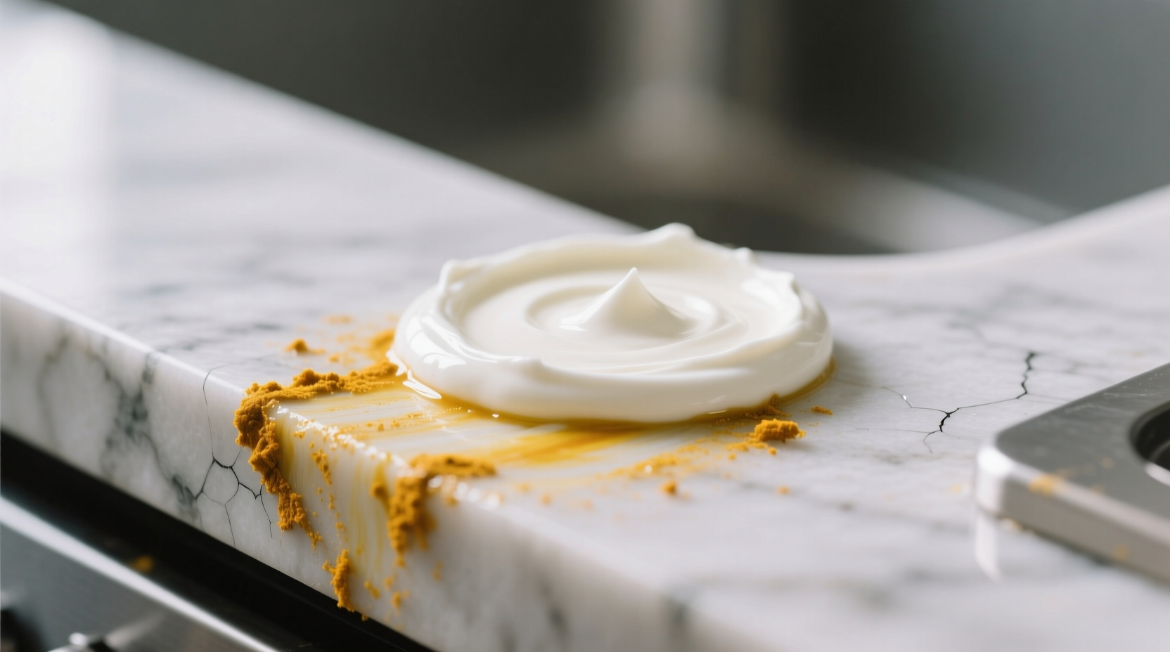 remove turmeric stains with yogurt