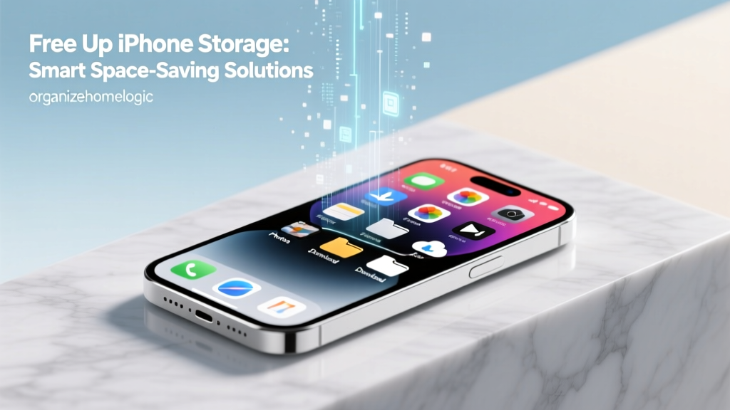 Free Up iPhone Storage: Smart Space-Saving Solutions