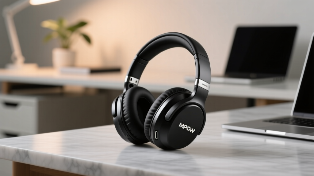 Mpow Jaws Wireless Headphones Power-On Guide
