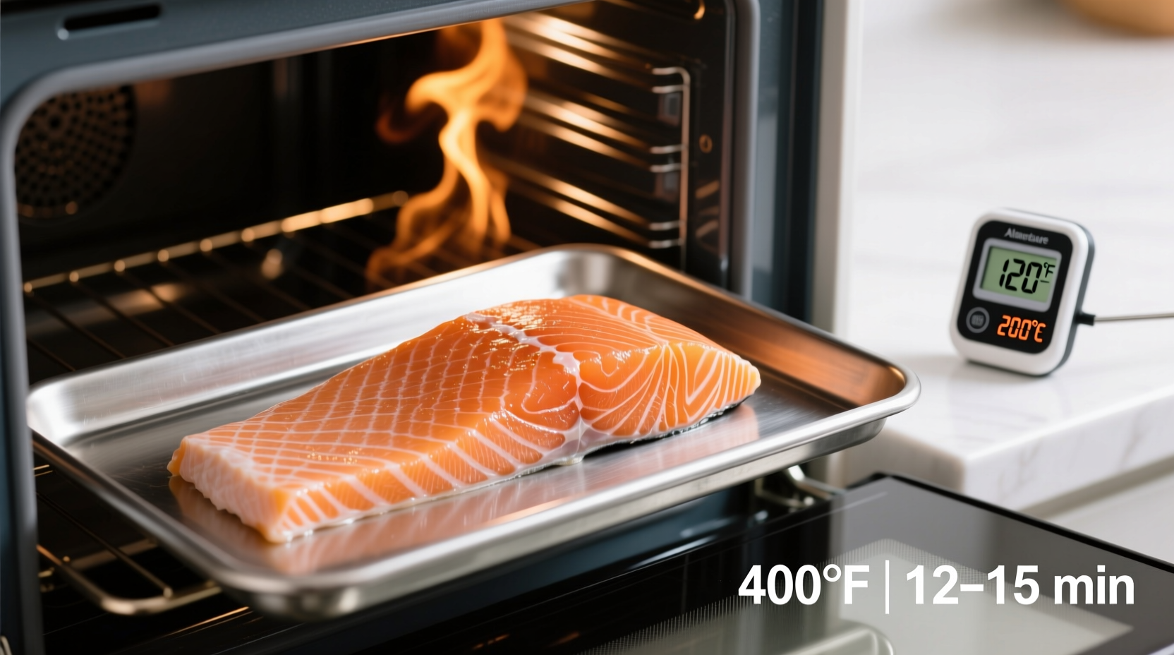 what temp to cook salmon in oven