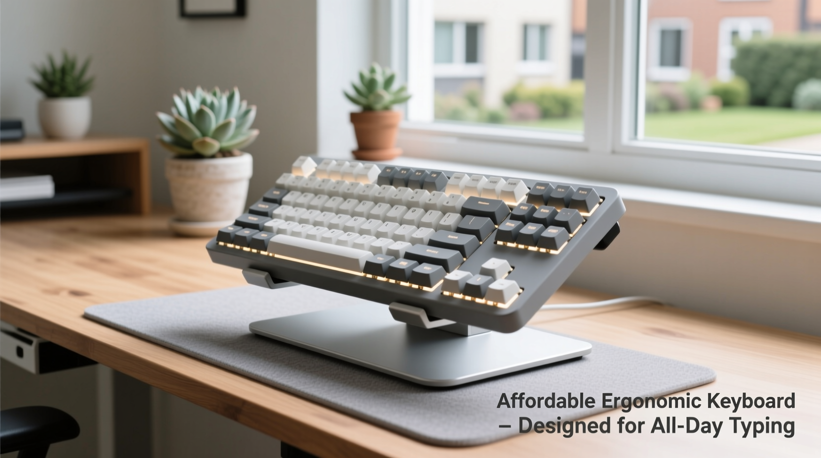 affordable ergonomic keyboards for people who type all day