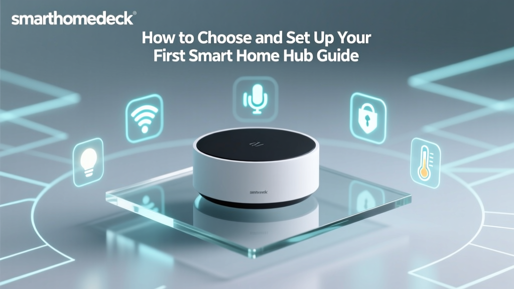 How to Choose and Set Up Your First Smart Home Hub Guide