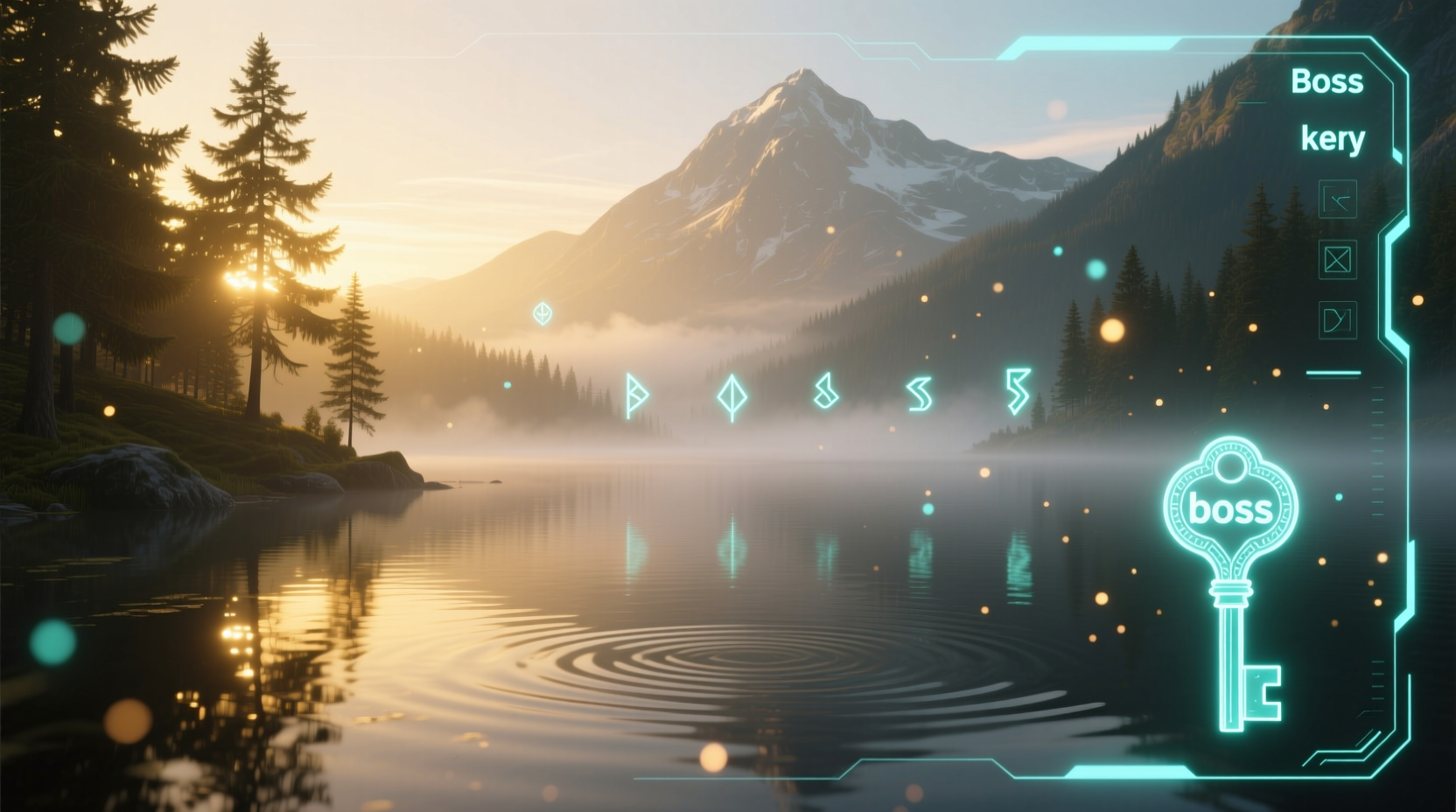 hide your inappropriate computing with magic boss key
