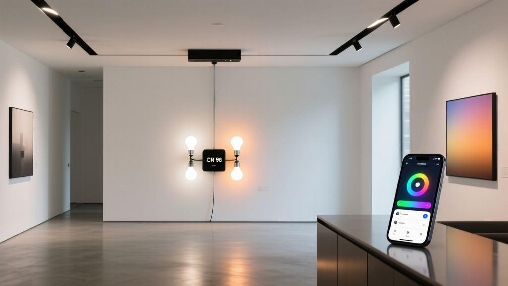Museum-Grade Smart Lighting: CRI 98+ for Art Galleries
