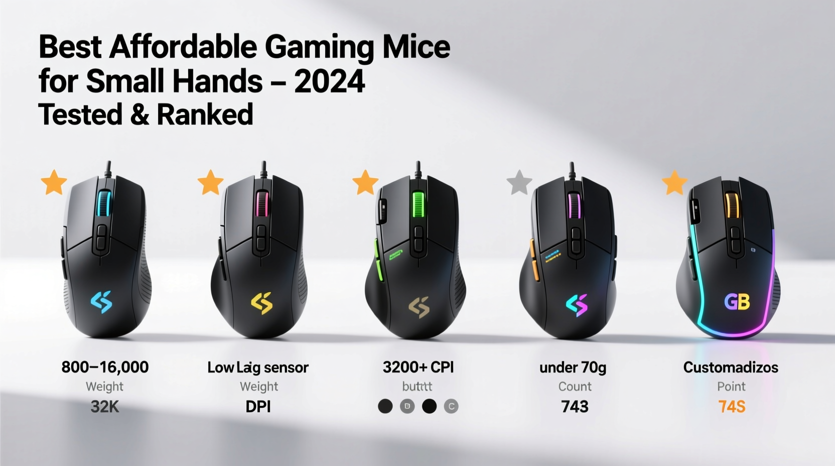 best affordable gaming mice for small hands tested and ranked