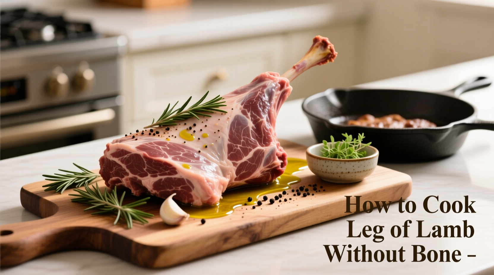 how to cook leg of lamb without bone