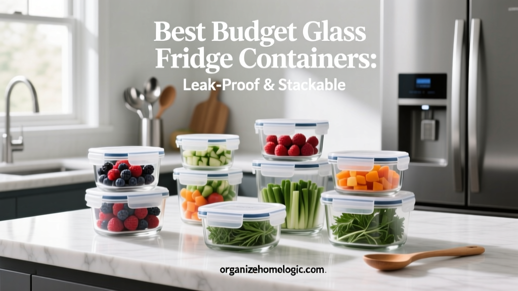 Best Budget Glass Fridge Containers: Leak-Proof &