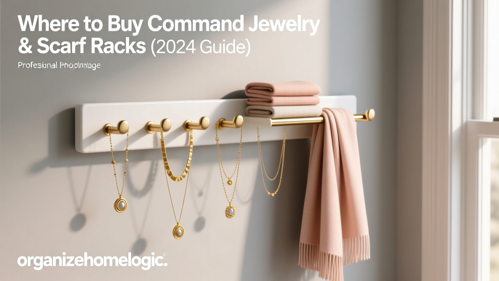Where to Buy Command Jewelry & Scarf Racks (2024 Guide)