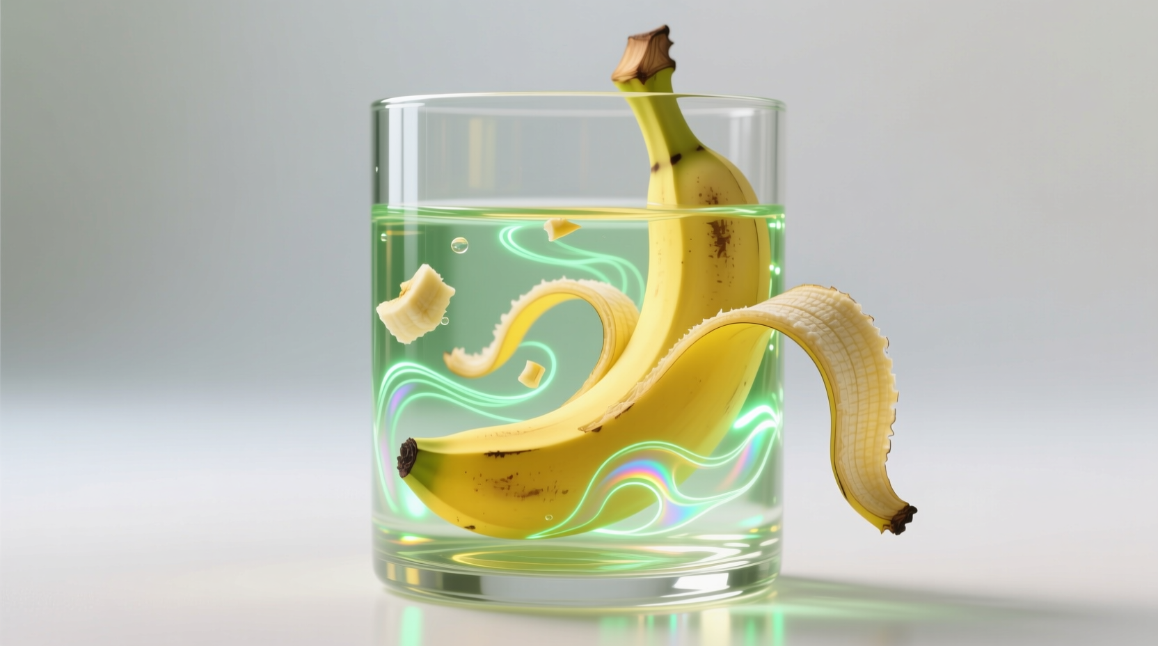 banana peel water