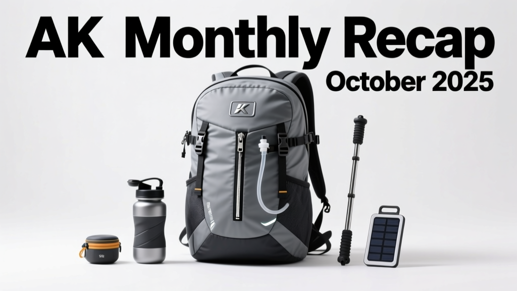 AK Monthly Recap: October 2025 — Field Tests, Gear Updates, and Real-World Performance Data